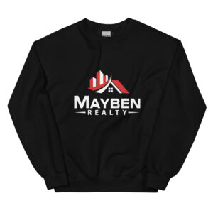 Black Mayben Realty Crewneck
